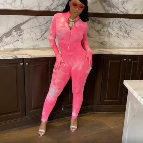 Bodycon Rompers Womens Jumpsuit Long Sleeve Skinny Casual Sporty Workout Long Jumpsuits Fashion