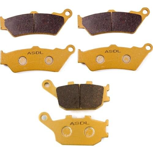 Motorcycle Front and Rear Brake Pads Set For Honda NT650V NT650 NT 650 V Deauville 650 2001