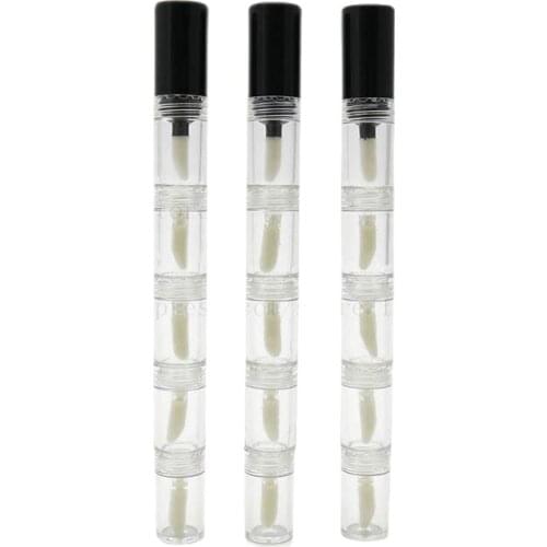 5ml DIY Empty Lipstick Bottle Lip Gloss Tube Lip Balm Tube Container With Cap 5cc Clear Cosmetic Sample Container