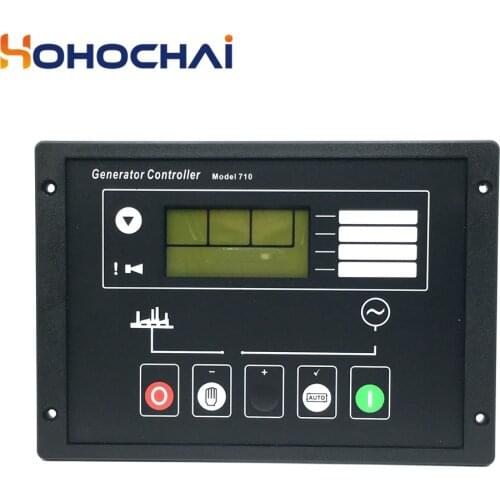 Replace DSE710 DSE720 Generator Controller Self-starting Control Module Diesel Generator Parts LCD Display Genset Monitors