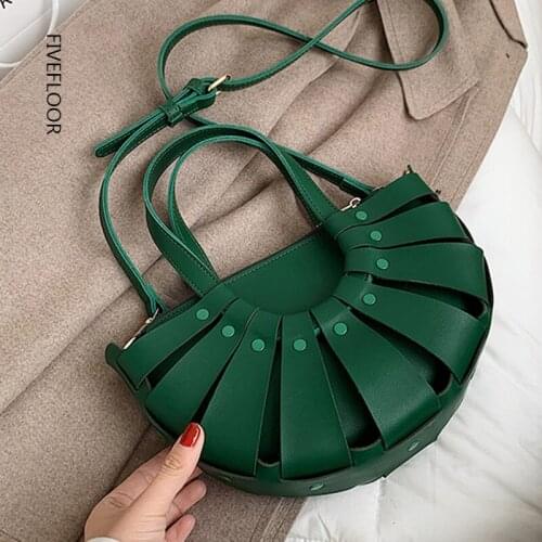 Retro Womens Bag Solid Color Leisure Saddle Bags for Women 2021 Pu Leather Diagonal Bag Fashion Ladies Luxury Crossbody Handbags