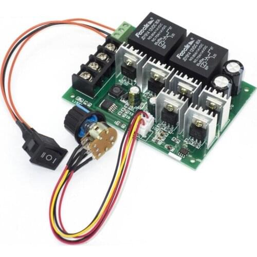 DC 40A DC Motor Speed Control Reversible PWM Controller 12V 24V 36V 48V 2000W