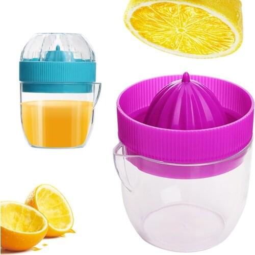 HILIFE Random Color Household Manual Juicer Orange Lemon Juice Squeeze Tool 1 PC Mini Fruit Juice Cup Kitchen Accessories