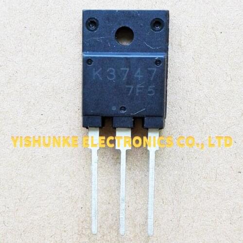 10PCS K3747 2SK3747 TO-3PF MOSFET TRANSISTOR 2A 1500V