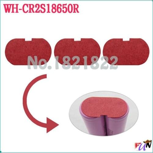 10pcs/alot 18650 insulating cover battery protection cover red cover