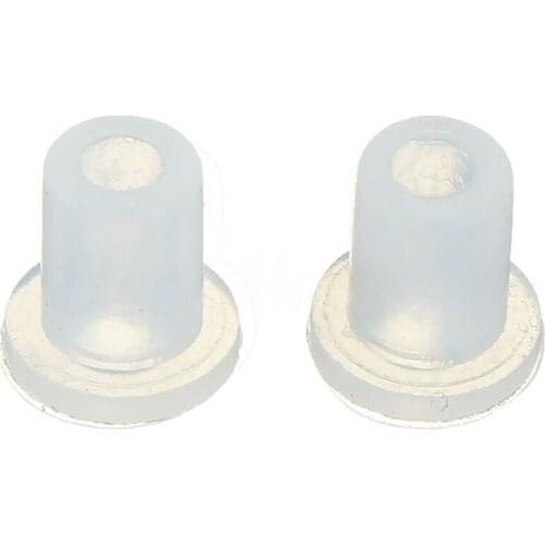100PCS Tube Rubber Hollow Sealing Plug Cartridge Elbow Stopper Fitting