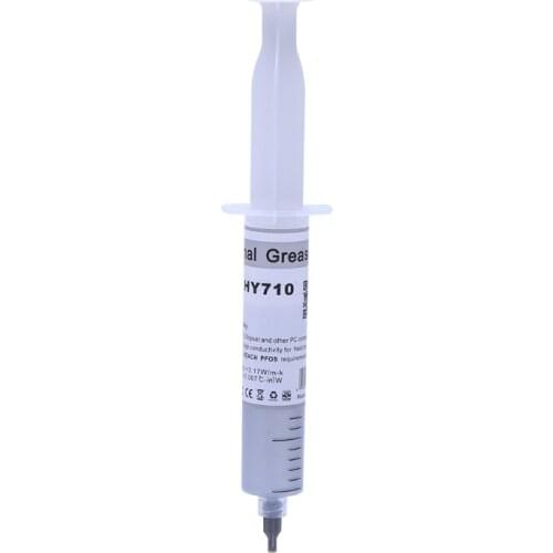 30G HY710-TU20 Silver Thermal Grease CPU Chipset Cooling Compound Silicone Paste CPU GPU Cooler Cooling Fan Compound Heatsink