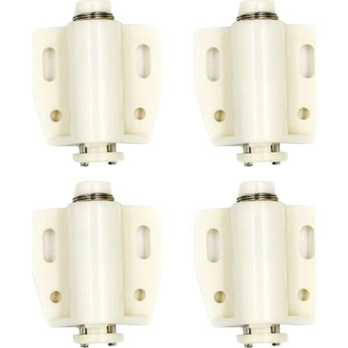 4pcs Drawer Closure Touch Latch Door Magnet Magnetic Cabinet Catch Cupboard Bedroom Easy Install Push Release Opener Home Office