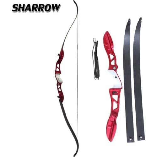 66 inch Archery Draw Weight 24-36lbs Recurve Bow Metal Bow Riser RH Takedown Bow Red Blue Black Colors arco e flecha Hunting