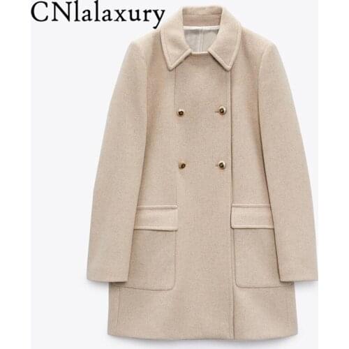Женские черные пальто Cnlalaxury China At AliExpress