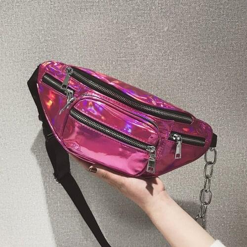 Design Waist Ladies New Bag Streetwear Hip Hop Fanny Pack For Womens Casual Zipper Pouch Belt Shoulder Bags Hot Sale