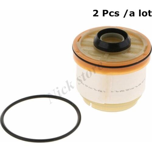 2 Pcs Fuel Filter 23390-0L050 AB399176AC U201-13-ZA5A 1770A337 1770A338 F-10200 Diesel Filter for Toyota Hilux 2012-2015