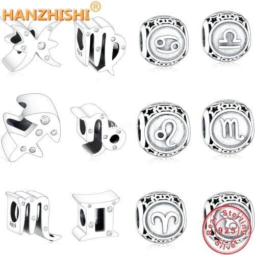 HANZHISHI Women's Pendants Zodiac Signs