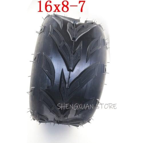 Good quality 16X8-7 Kart Auto Parts 7 inch ATV Tires 16X8-7 16 * 8-7 Highway Tire Wear-resistant Wheel Tires
