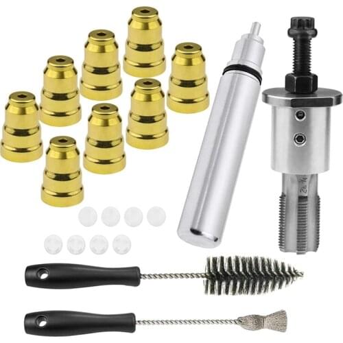 Injector Sleeve Cup Removal & Installation Tool with Parts Kit for 1994-2003 Ford Powerstroke 7.3L and Navistar T444E
