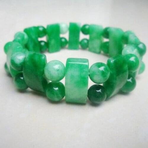 Fine Jewelry Natural Jade Bracelets Carved Amulet Trendy Bangles Gift for Mens Jade