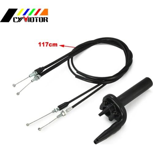 Motorcycle Throttle Assembly Cables For HONDA CRF150R CRF450R CRF450X CRF250R CRF250X TRX450R CRF 150R 250R 450R 250X 450X R X