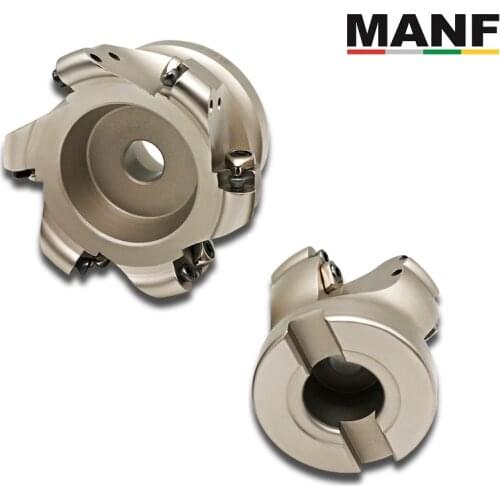 MANF Milling Shank EMRW-6R50-22-4T For RP Carbide Inserts Face Milling Cutter Round Nose Milling Cutter CNC Milling Tools