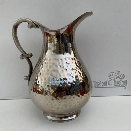 Copper Nickel Jug Wine lemonade Şerbet Jug Copper Authentic Concept Bar Jug 1.5 L Volume Copper Service Jug