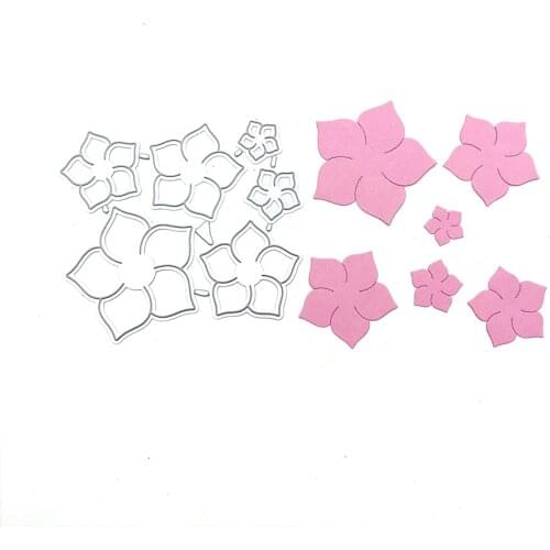 Julyarts Flower Petal Metal Cutting Dies 2021 Natal For Card Making DIY Scrapbooking Cardstock Die Cut Stencil
