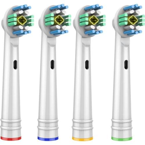 Oral B Electric Toothbrush Replacement Heads, EB18-P4psc,Vitality Precision Cleaning