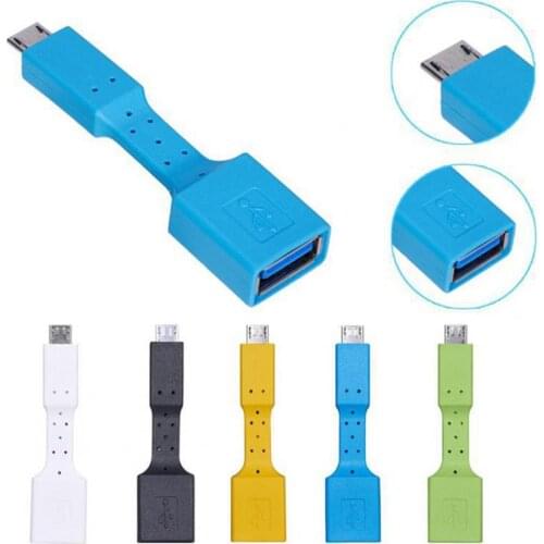 OTG Converter Lightweight Good Compatibility ABS Micro USB Cable for Android Micro Interface Phone/Tablet