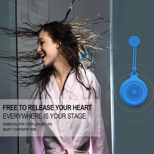 Portable Bluetooth Speaker Wireless Waterproof Shower Speakers for Phone PC Bluetooth Soundbar Hand Free Car Speaker Loudspeaker