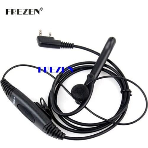 PTT Earpiece Mic Earphone Microphone Earbars Tactical Headset for Linton Kenwood Puxing Wouxun Baofeng Two Way Radio