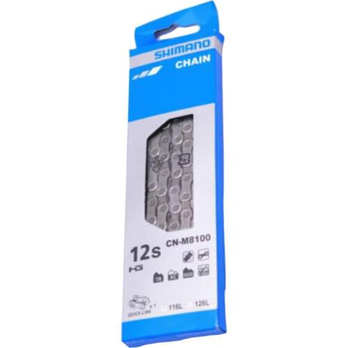 Shimano Deore XT 12-speed Chain CN M8100 with Quick-Link M8100 chain Mountain Bike Bicycle Chain CN-M8100