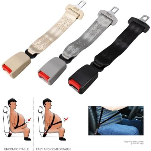 Universal Car Seat Belt Extender Cover Safety Belt Extension Plug Buckle Seat Belt Clip Extender Cover Auto For Pregnancy Fatty