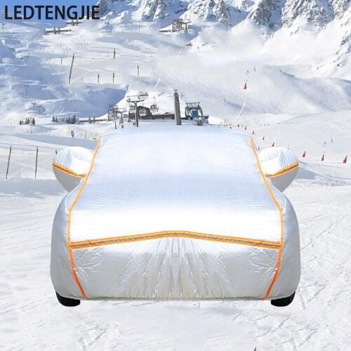 LEDTENGJIE Four Seasons Universal Anti-hail Thickening Sun Visor Heat Insulation Car Cover Thickening Anti-smashing