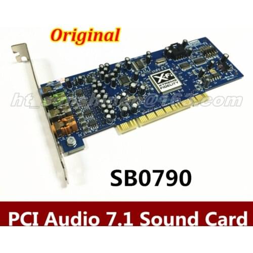 High Quality & Original Sound Blaster SB0790 X-Fi Xtreme Audio 7.1 Channel PCI Sound Card for Creative Desktop