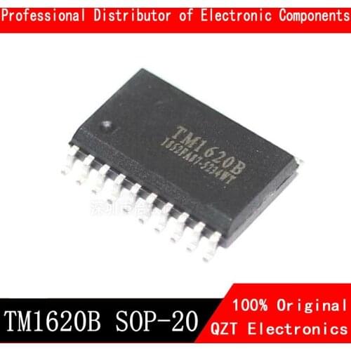 10pcs/lot TM1620 TM1620B SOP-20 LED IC new original In Stock