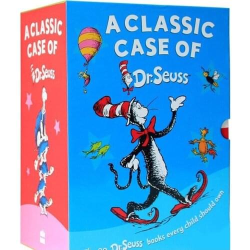 20 Books A Classic Case of Dr. Seuss Series Interesting Story Childrens Picture English Books Kids Learning Toys