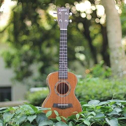 23inch Ukulele Mahogany Solid Concert Ukulele 4 String Mini Guitar Beginner Gift High Quality Musical Instrument UK23133