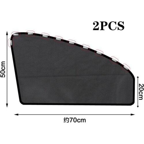 Car Magnetic Front & Rear Side Window Sun Visor Shade Mesh Cove For Citroen DS-series C-Quatre C-Triomphe Picasso C2 C3 C4 C5