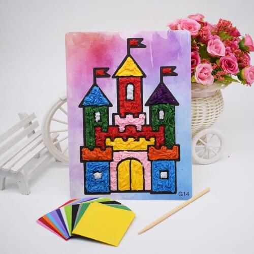 Diy Crafts Material Toys For Children Felt Paper Handicraft Material Kids Kindergarten Funny Arts And Crafts Girl Boy New Gift