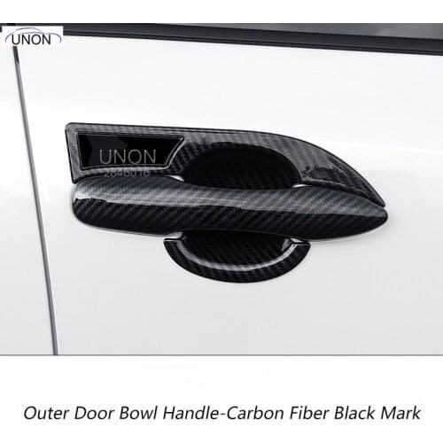 For Toyota Corolla 2019 2020 Car Styling Outside Door Handle Bowl Cover Trim Frame Sticker Exterior Accessories