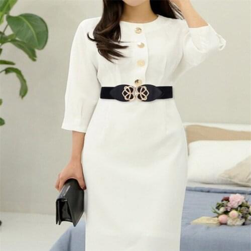 Fashion Wild Trend Ladies Girdle Large Rhinestones Pierced Engraved Double Love Belt Buckle Dress Down Jacket Womens Belt