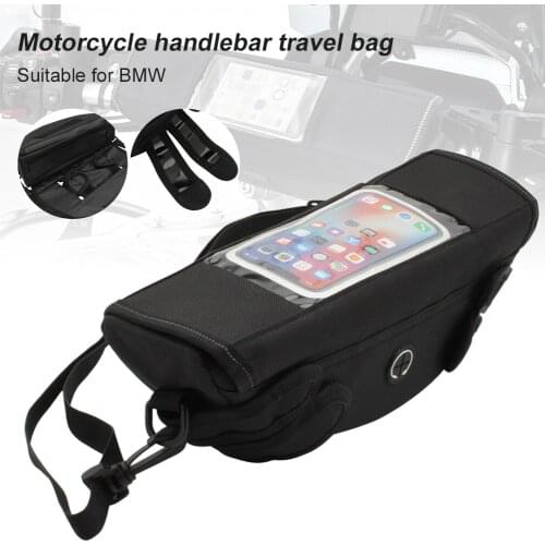 Motorcycle Waterproof handlebar travel bag for BMW F750GS F850GS R1200GS ADV F700GS 800GS R1250GS S1000XR storage bag