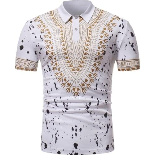 2019 fashion style new arrival african men t-shirt