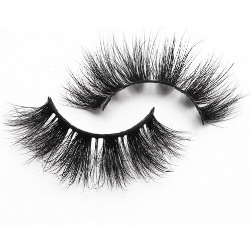 Natural Fluffy Lashes 3d Mink Eyelashes Bulk 100% Cruelty Free Handmade Reusable Short Natural Eyelashes Support Custom Package