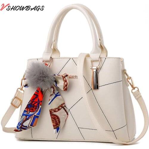New Style PU Leather Handbags Ladies Fashion Bags Handbags For women Vintage Womens Tote Bags Female Luxury Shoulder Handbags