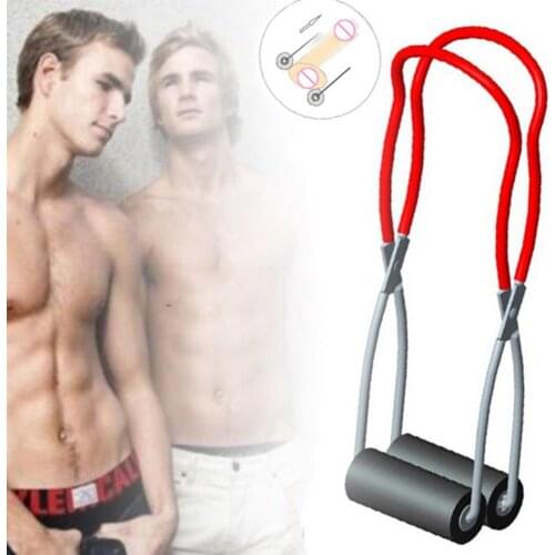 OLO Male Penis Stretch Massage Clip Roller Silicone Roller Enlarger Extender Exercise Clamp