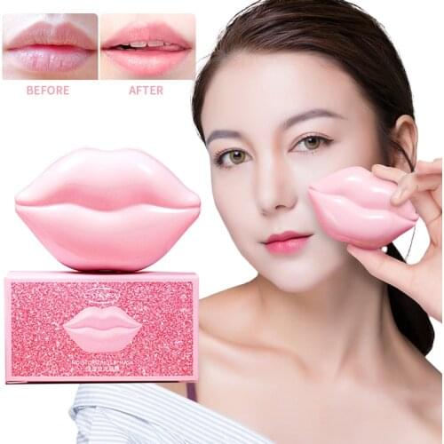 Moisturizing Lip Mask Lightening Lip Lines Gentle Peeling Cuticle Lip Mask Nourishing Lip Care Anti-drying Lip Patch TSLM1