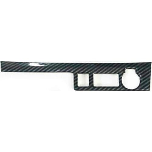 Carbon Fiber Inner Cigarette-Lighter Cover Trim For Toyota Highlander 2020-2022 Brand New Automobiles Parts & Accessories