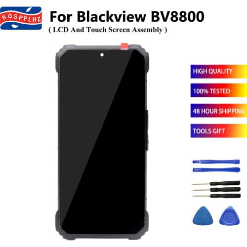 Original Disassemble For Blackview BV9600 / BV9600 Pro LCD Display Touch Screen Digitizer Assembly 100% Work Front Screen+Frame