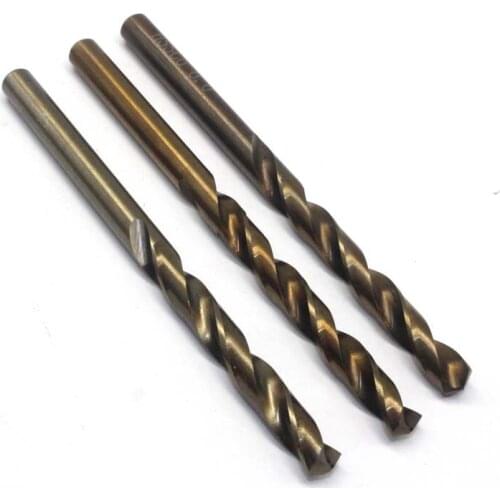 10PCS 6.0mm M35 Straight shank twist metal drill bit finishing high quality