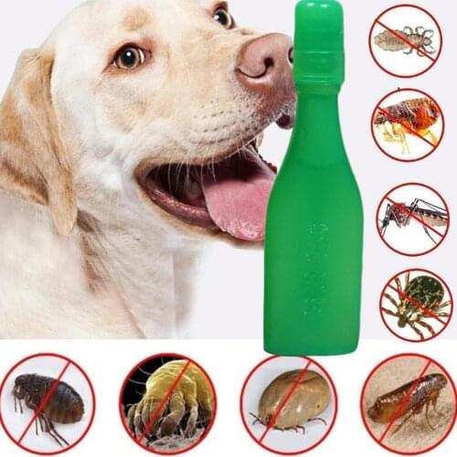 2.5ml Pets Anti-flea Drops dogs Insecticide Flea Lice Insect Killer Liquid Cat Skin Healthy Care Spray Deworming Treat Products