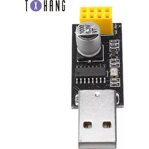 ESP01 Programmer Adapter UART GPIO0 ESP-01 Adaptater ESP8266 USB to ESP8266 Serial Wireless Wifi Developent Board Module